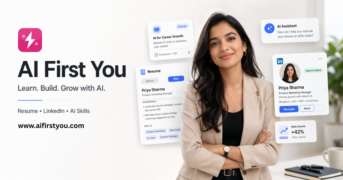AIFirstYou — AI Resume & LinkedIn Optimization | Beat ATS & Land Interviews